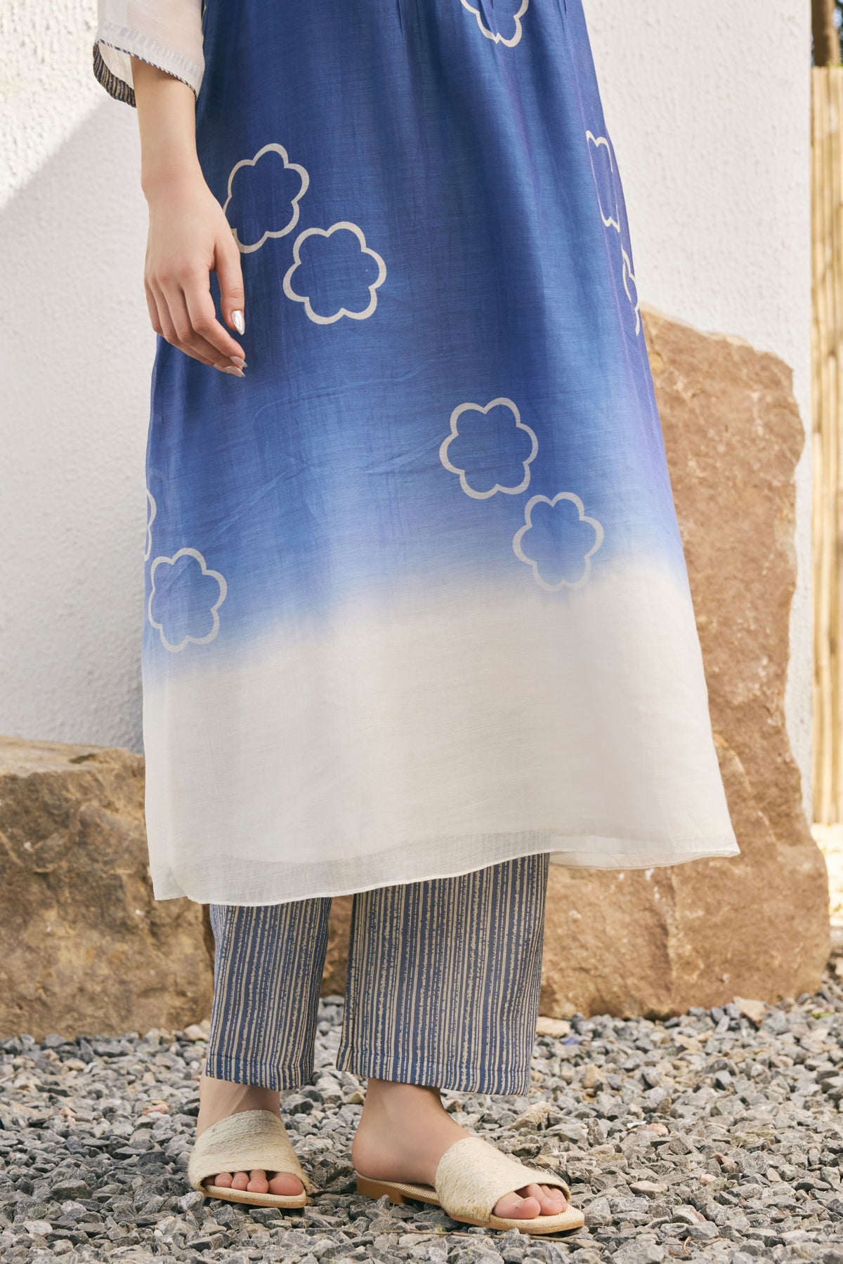 Ocean Blue Kurta