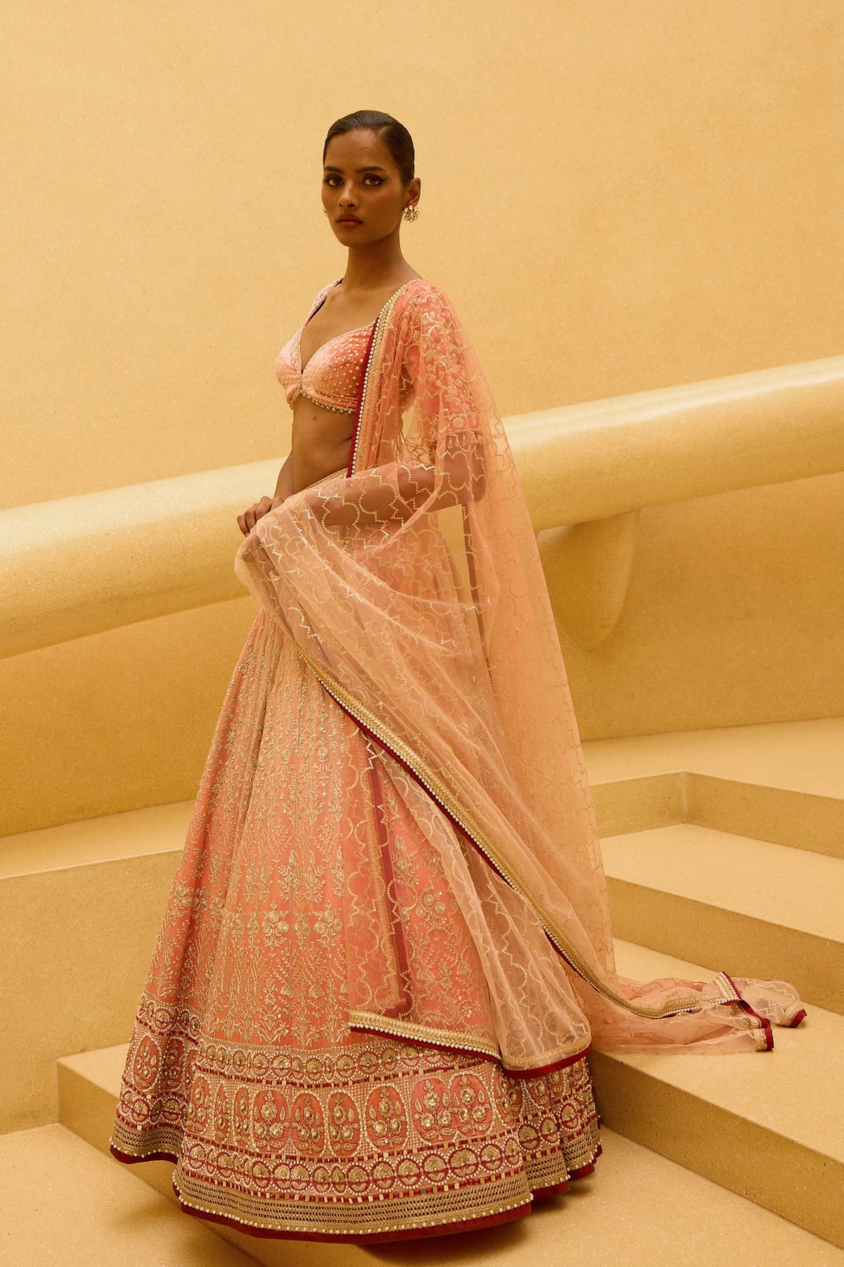 Pink Zuleikha Lehenga Set