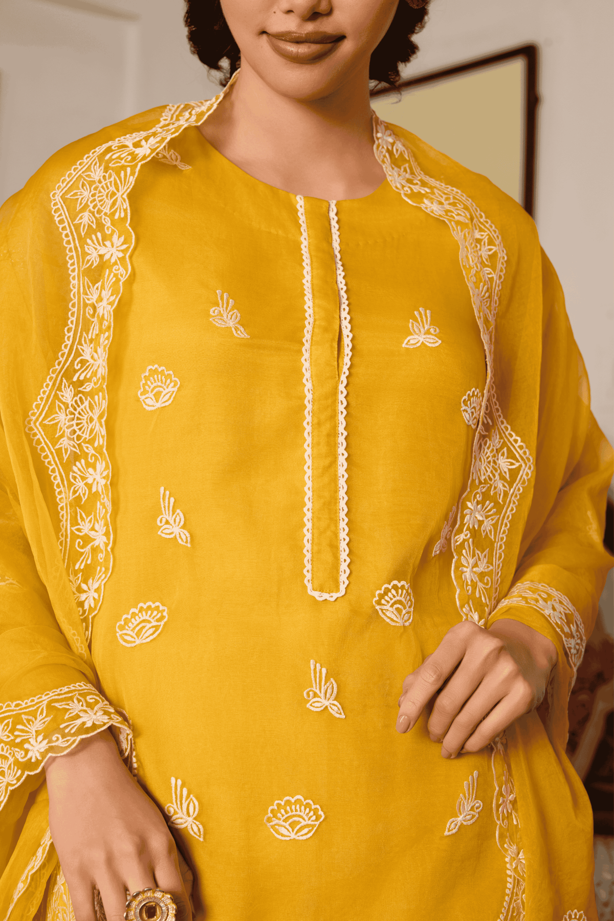 Yellow Kurta Set