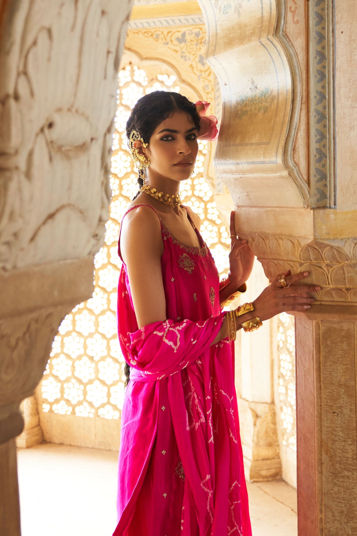Strappy Kamal Ka Phool Suit
