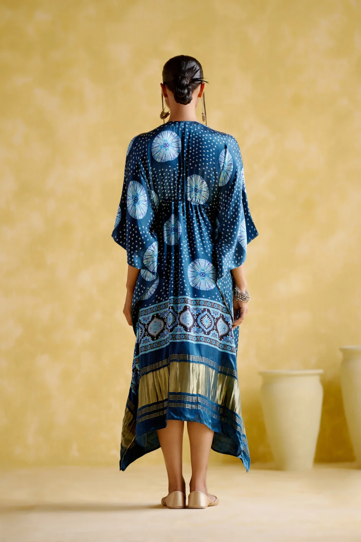 Ahilya Blue Kaftan