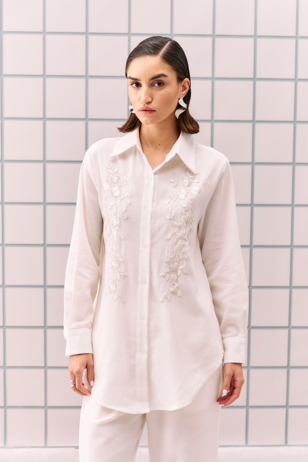 White Amy Co-ord Set