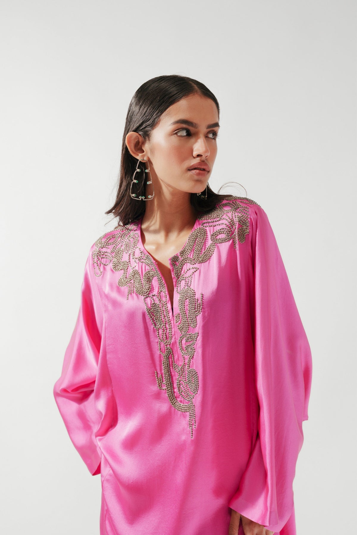 Fuchsia Tailored Tunic