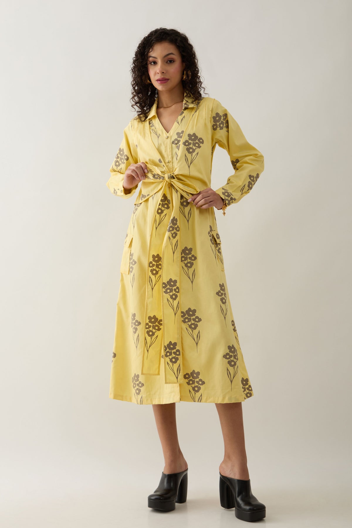 Lemon Kelly Dress
