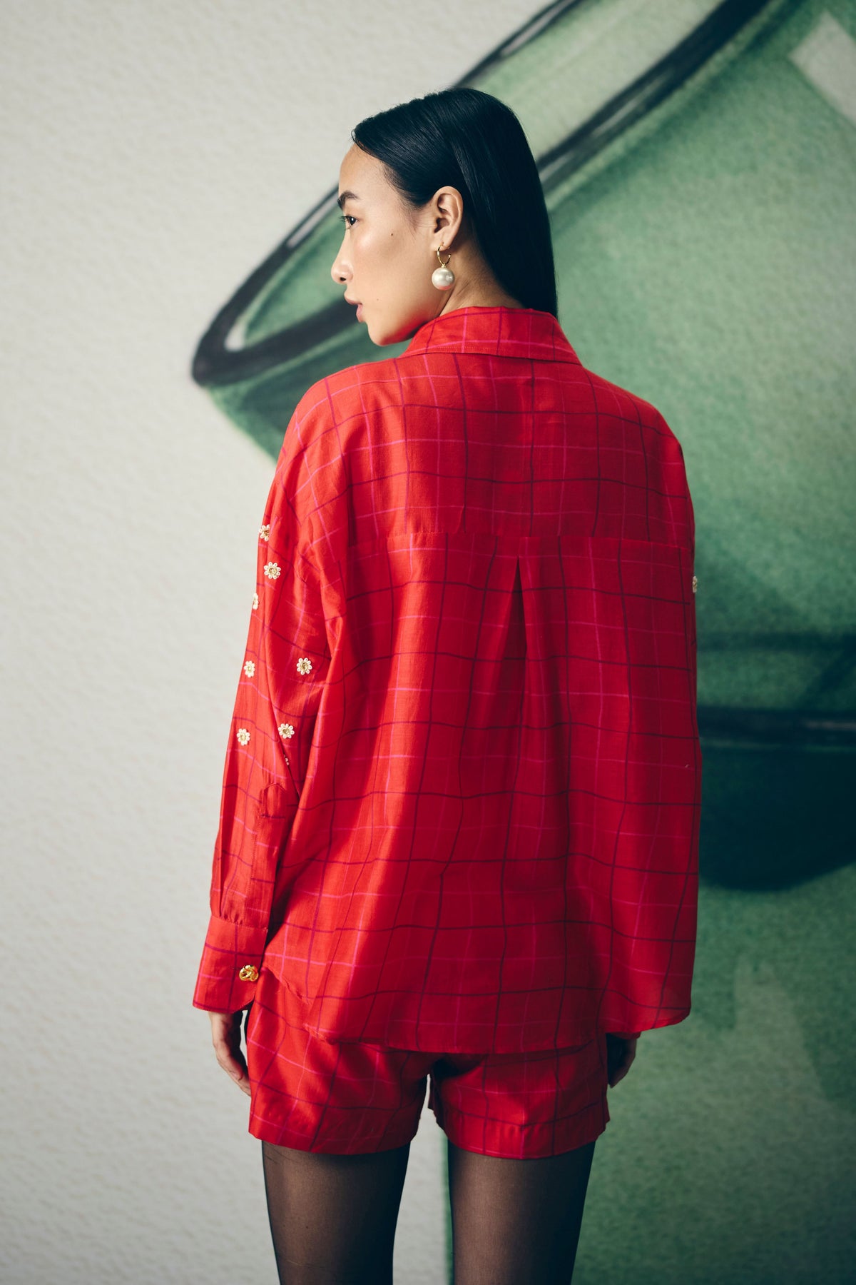 Nori Red Co-ord Set
