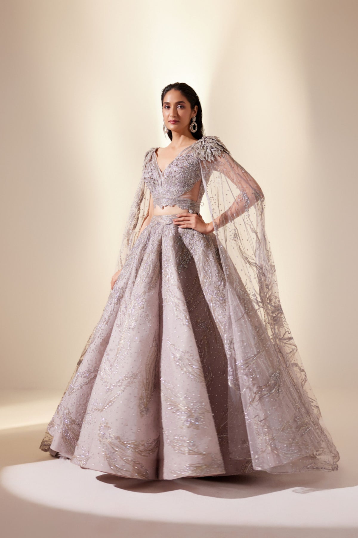 Lunar Lavender Lehenga Set