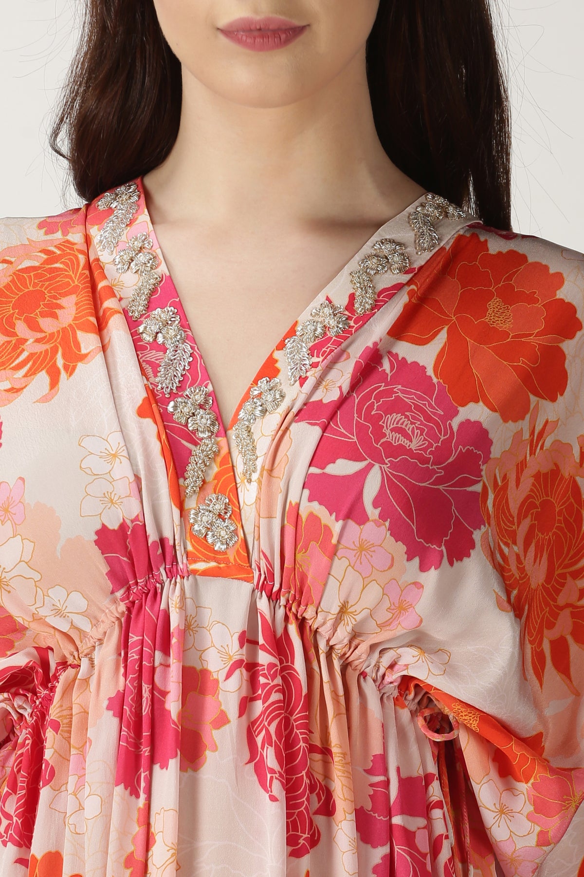 Emblished kaftan