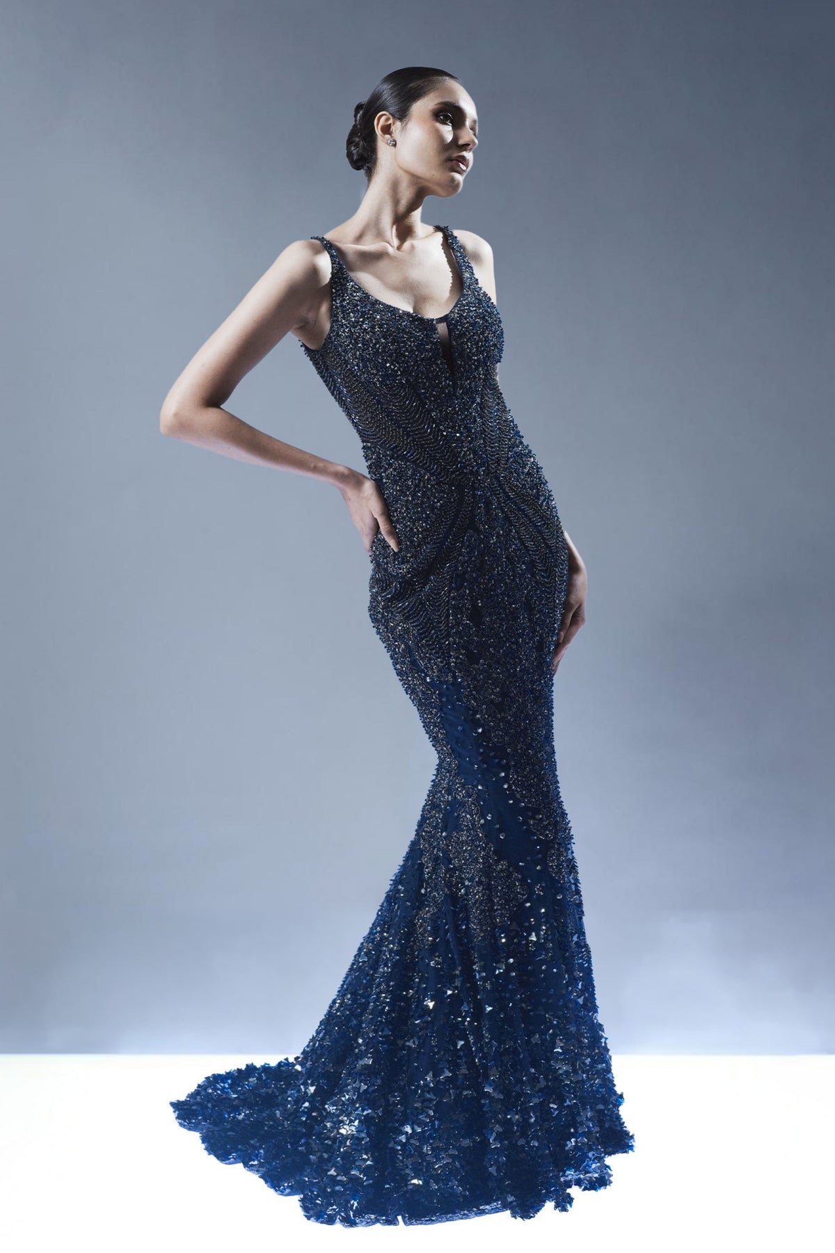 Midnight Nebula Gown