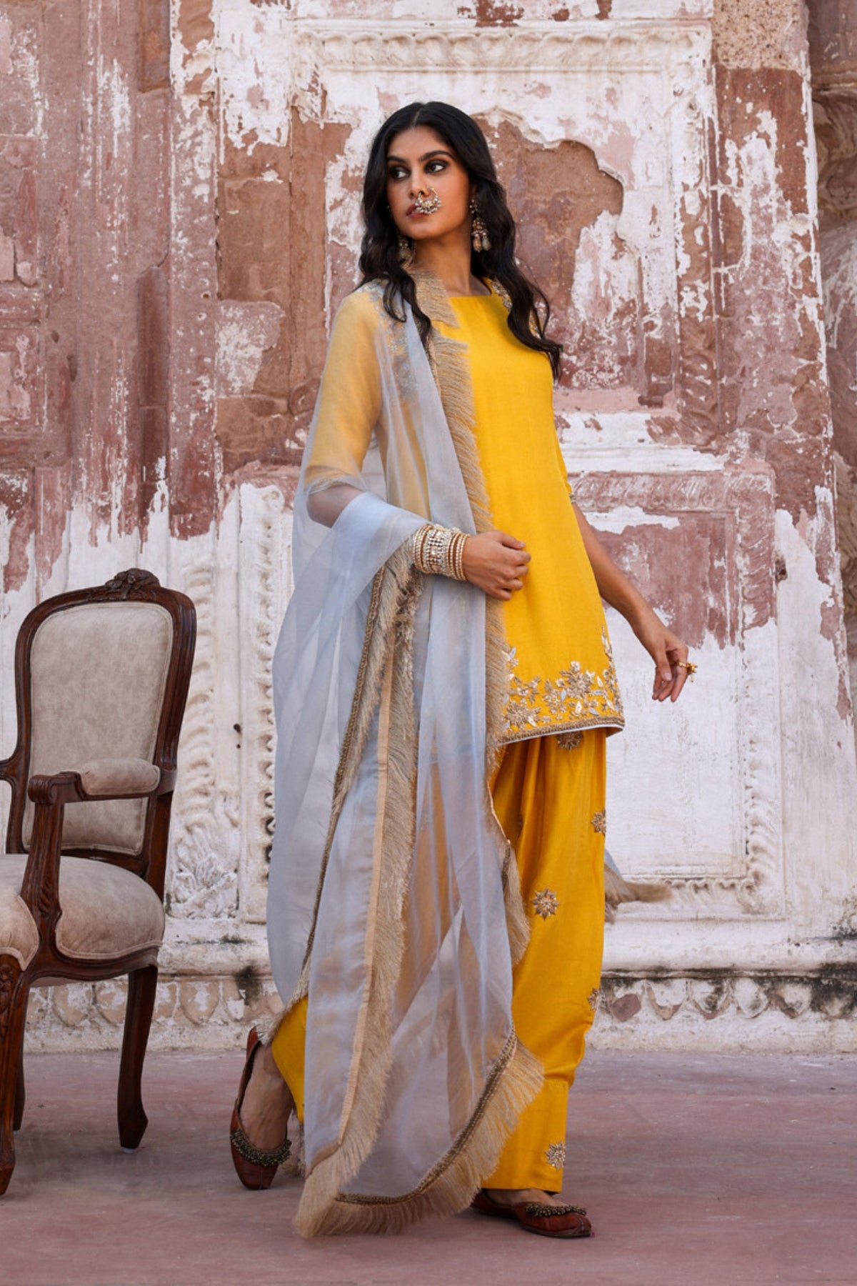 Zar Kurti Set