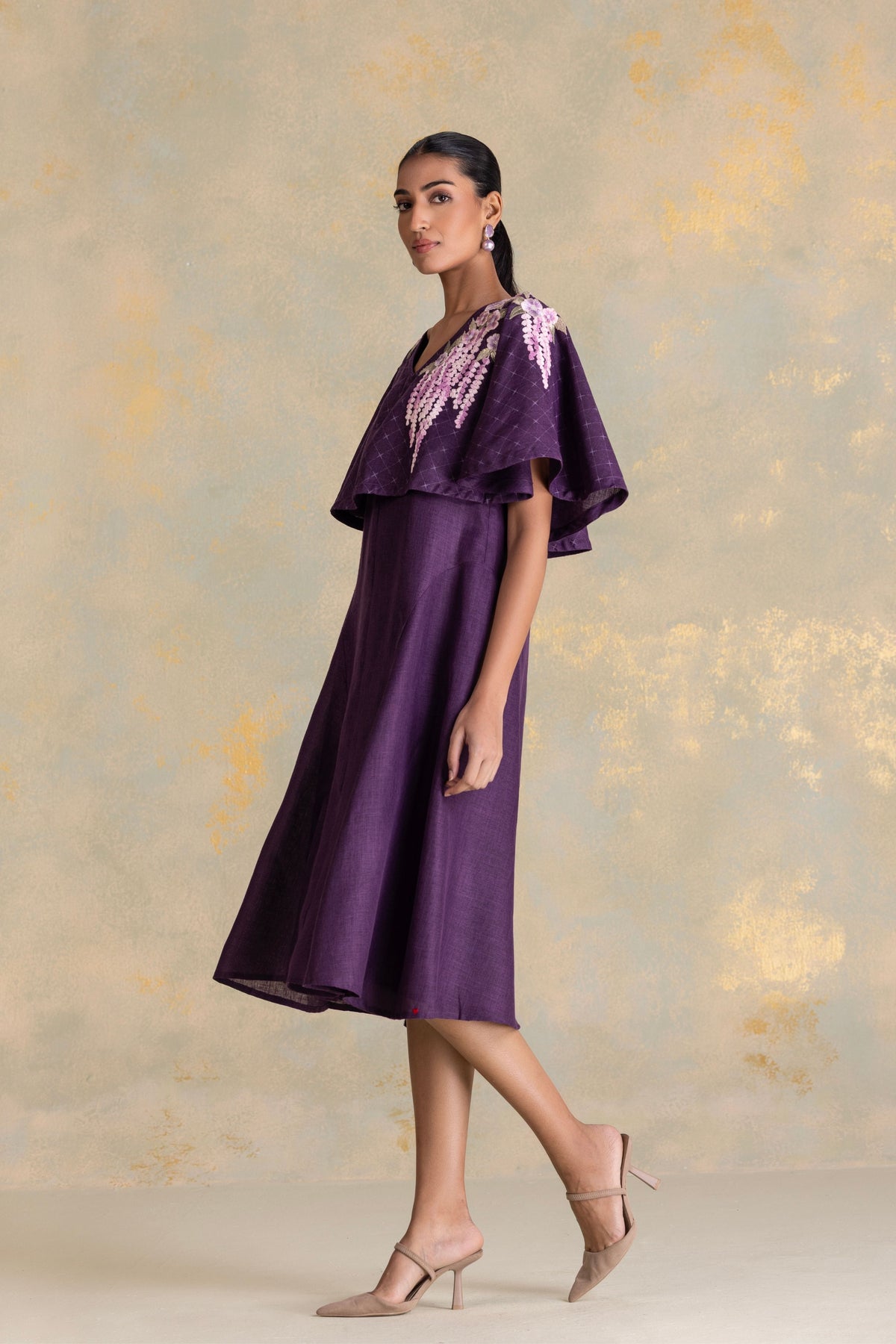 Delfina Cape Dress