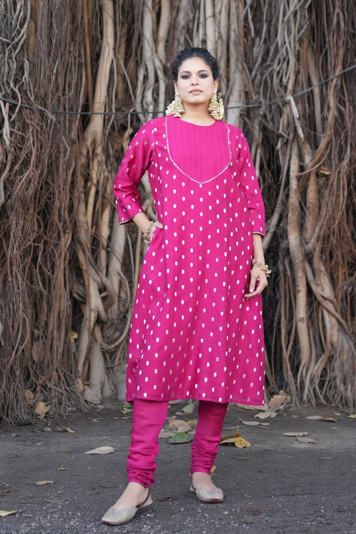 Ragini Elegant Gathered Kurta Set