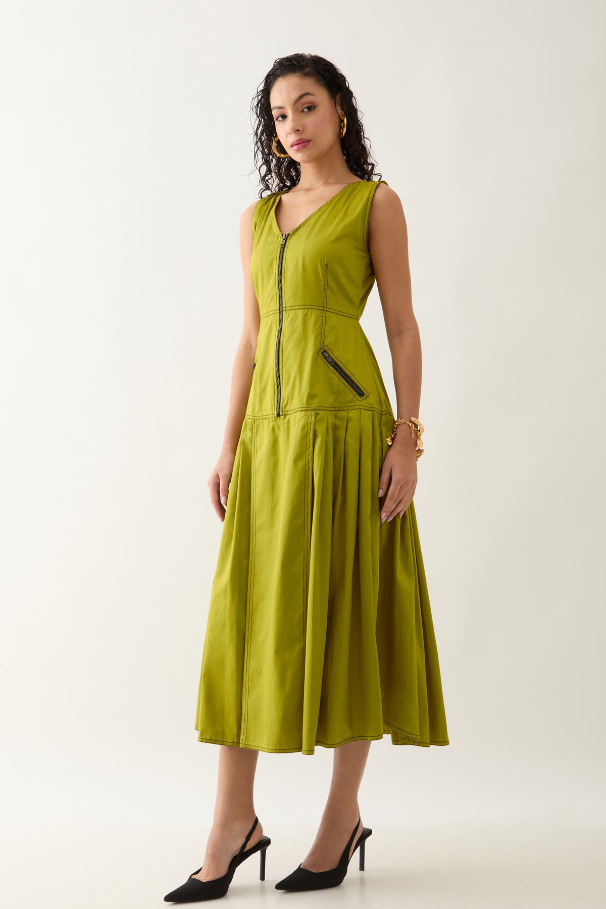 Della Leaf Dress