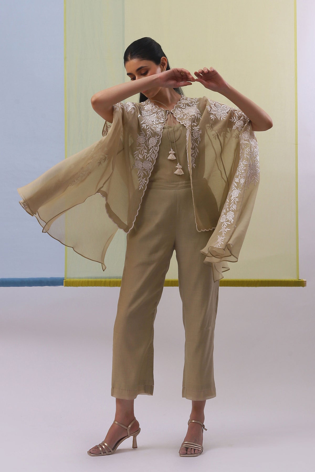 Beige Noya Co-ordinate Set