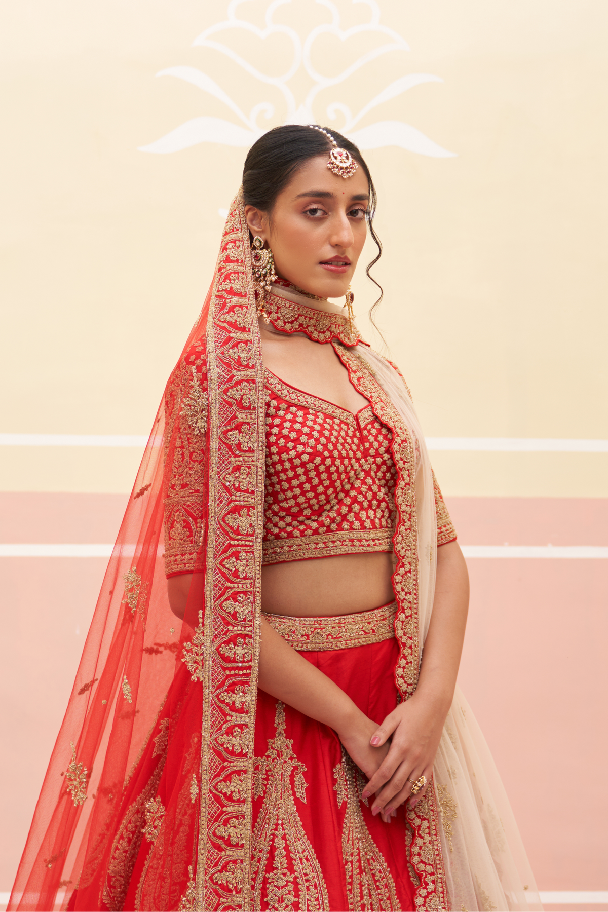 Red Lehenga Set