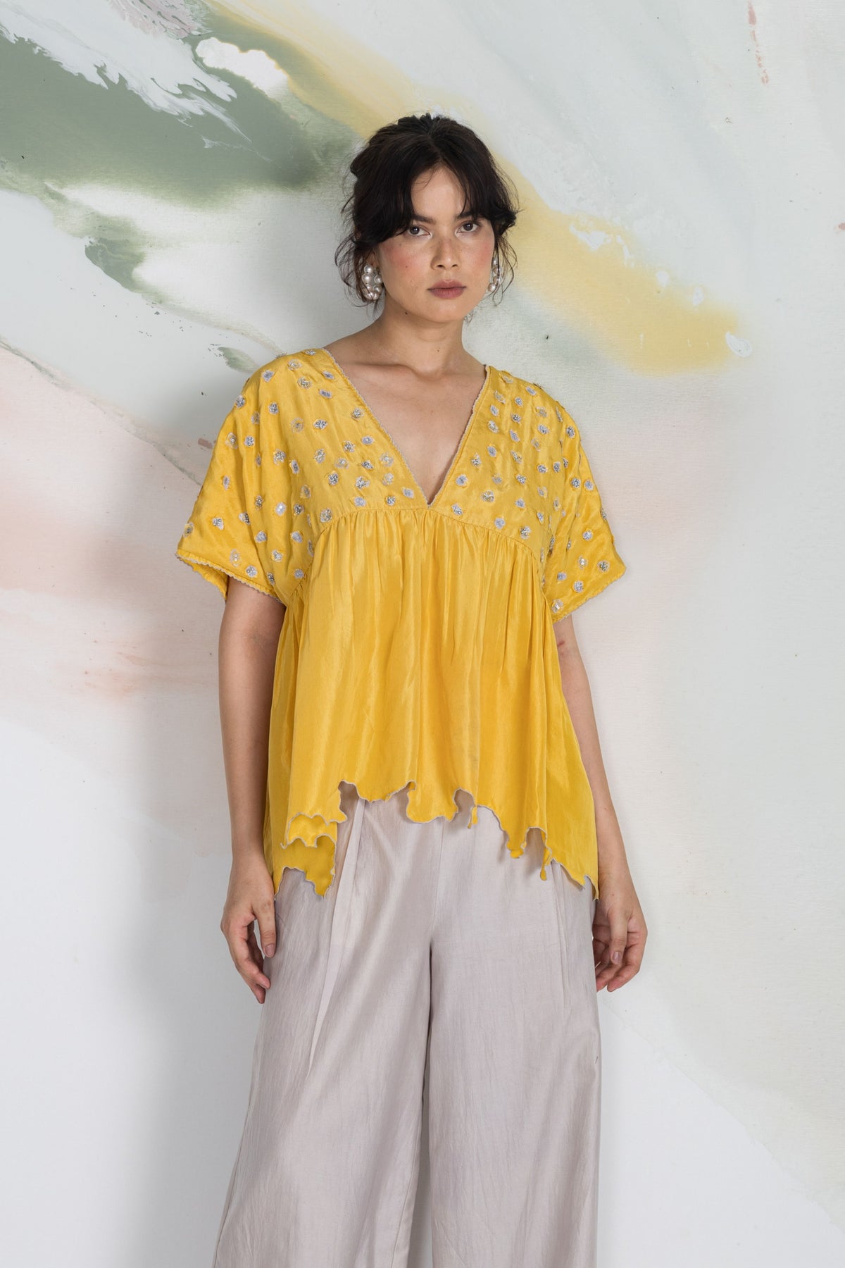 Dapple Ditsy Top
