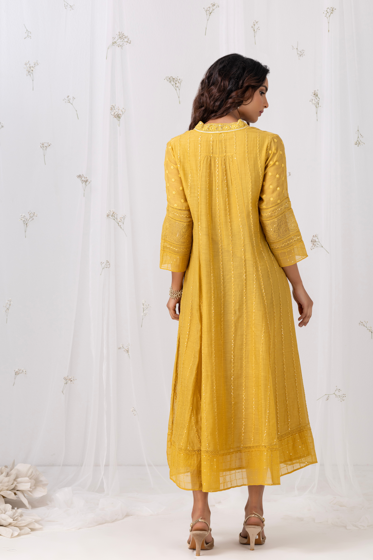 Naiad Yellow Dress