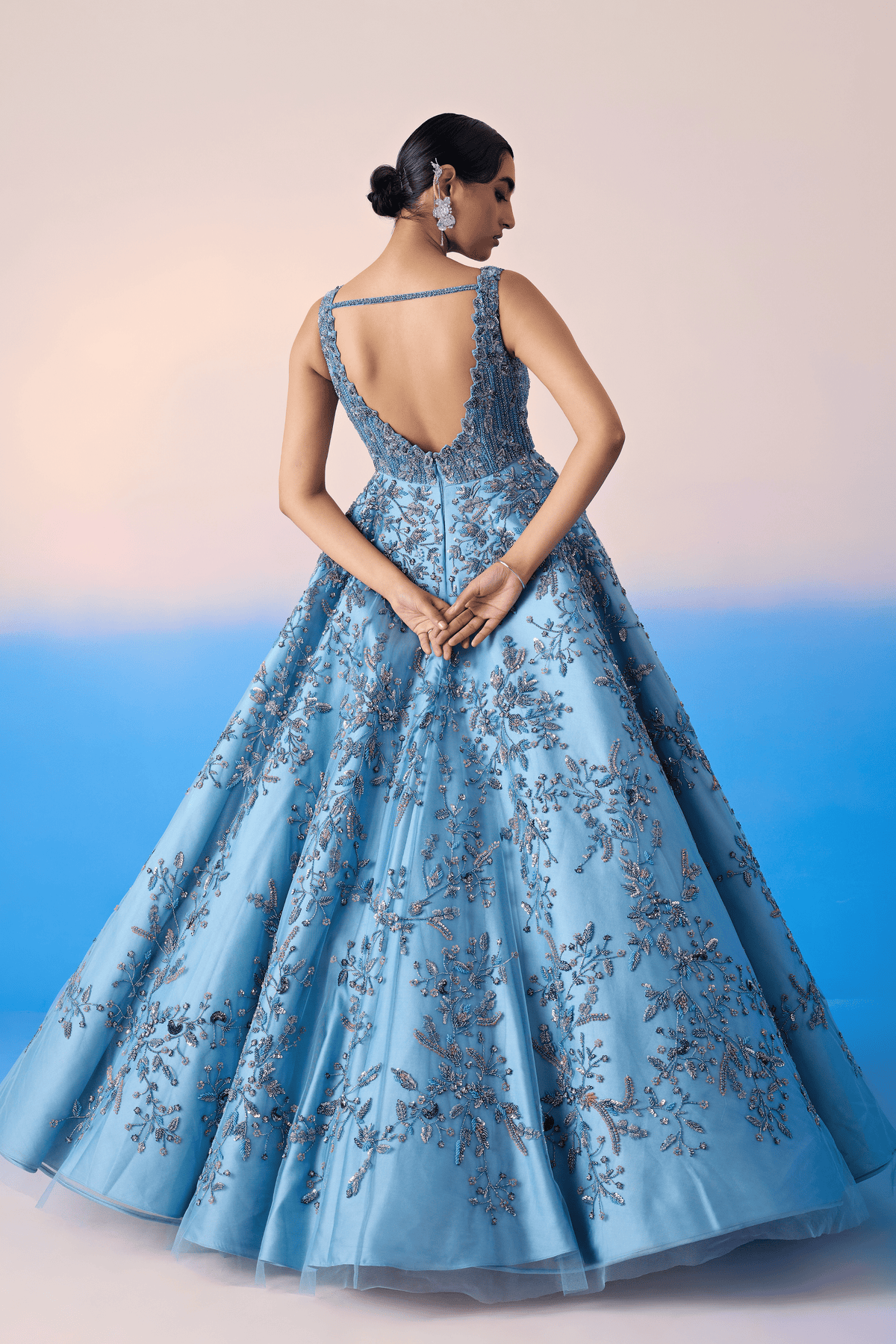 Mint Blue Gown