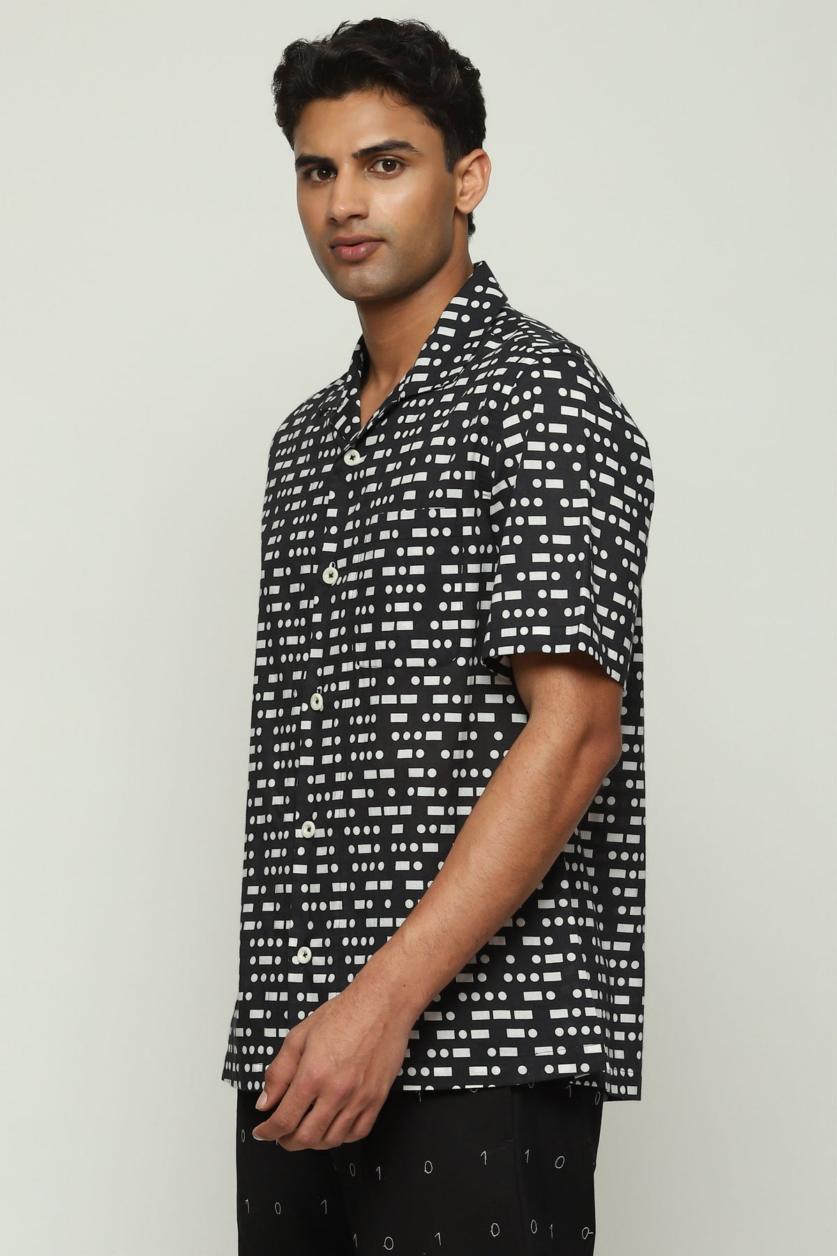 Black &amp; White Shirt