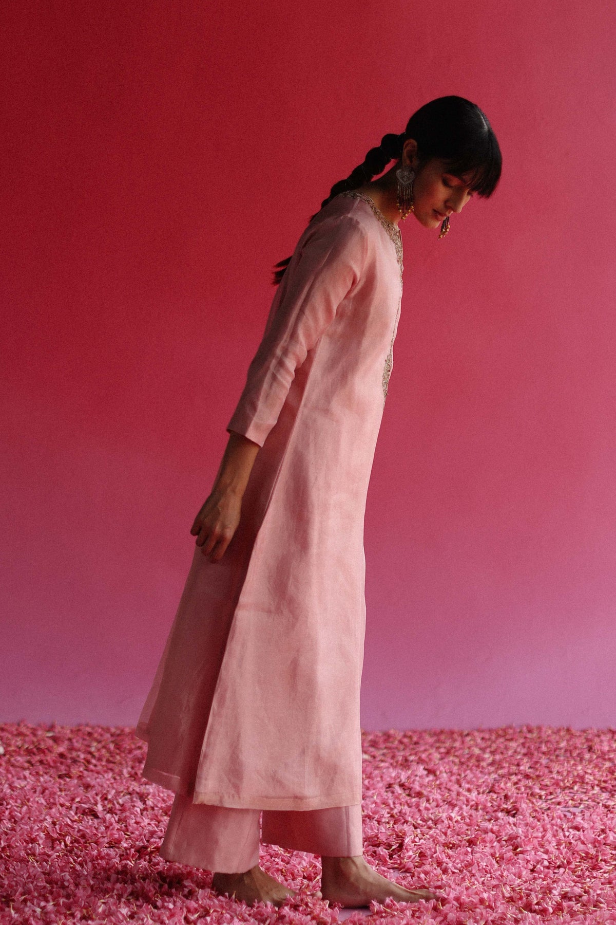 Kaljo Pink Kurta Set