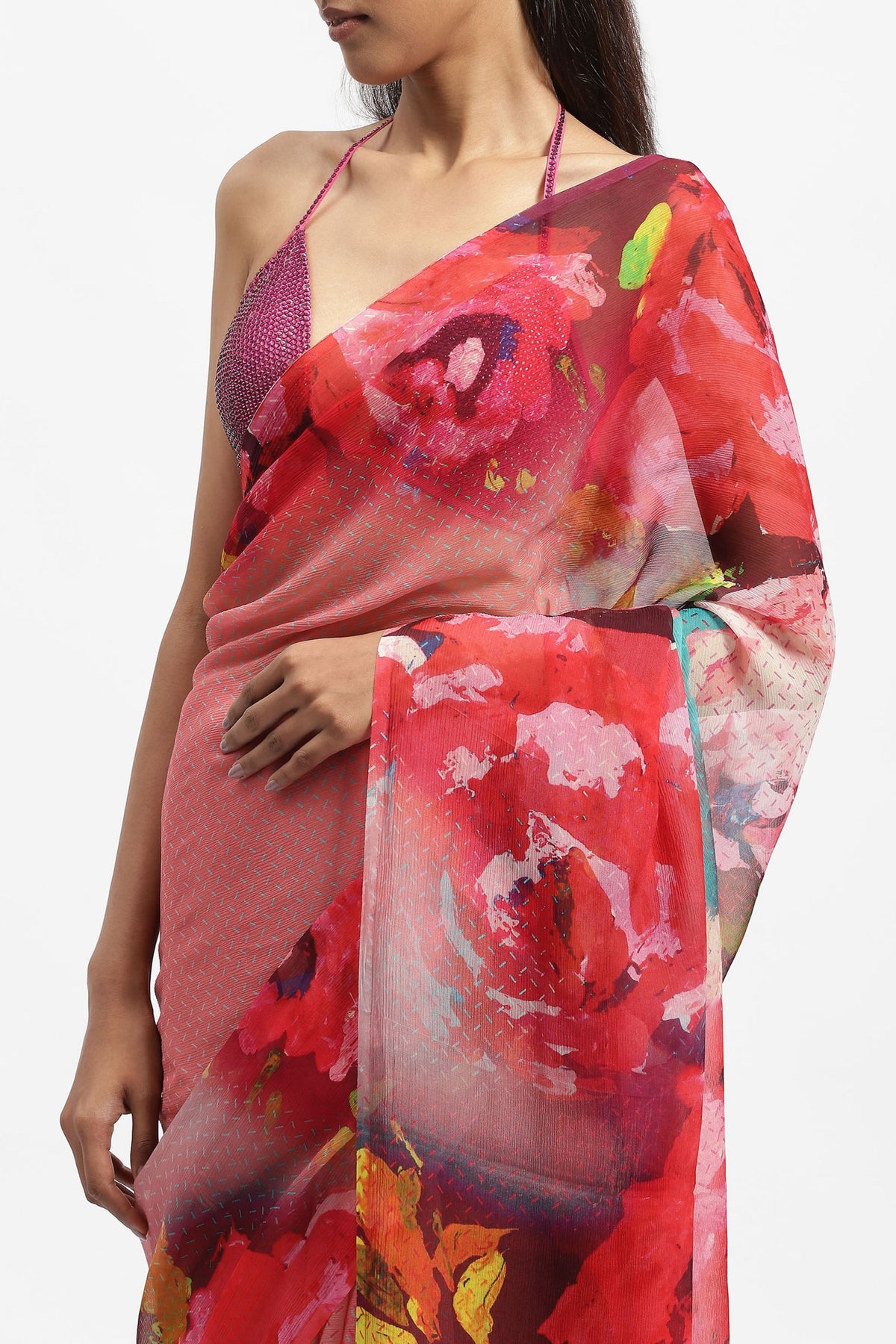 A Happy Feeling Printed Saree