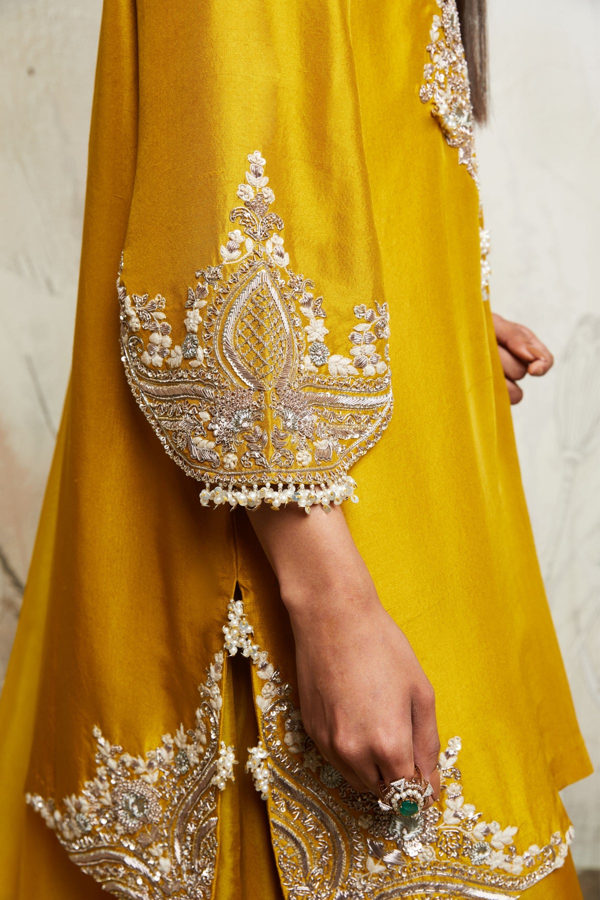Mustard Maal Suit
