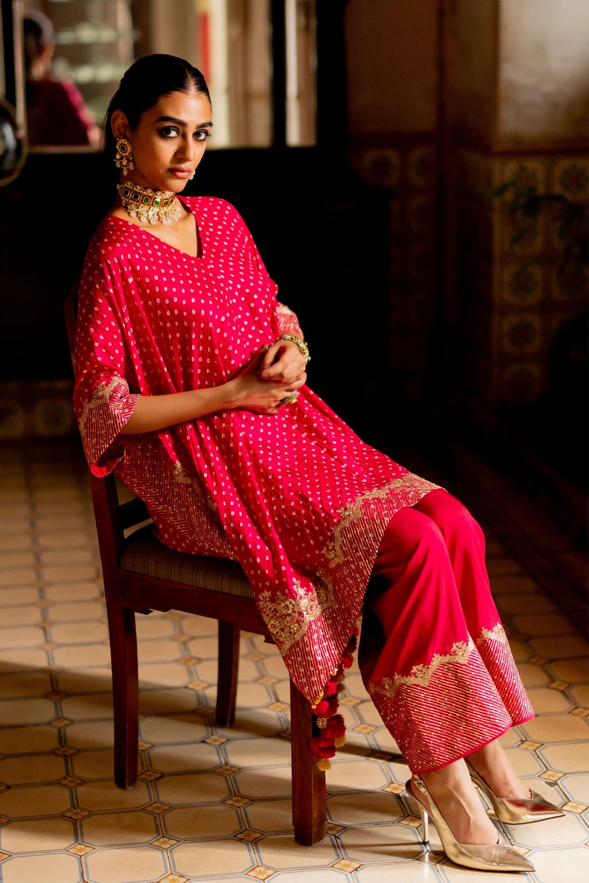 Vishakha Kaftan Set