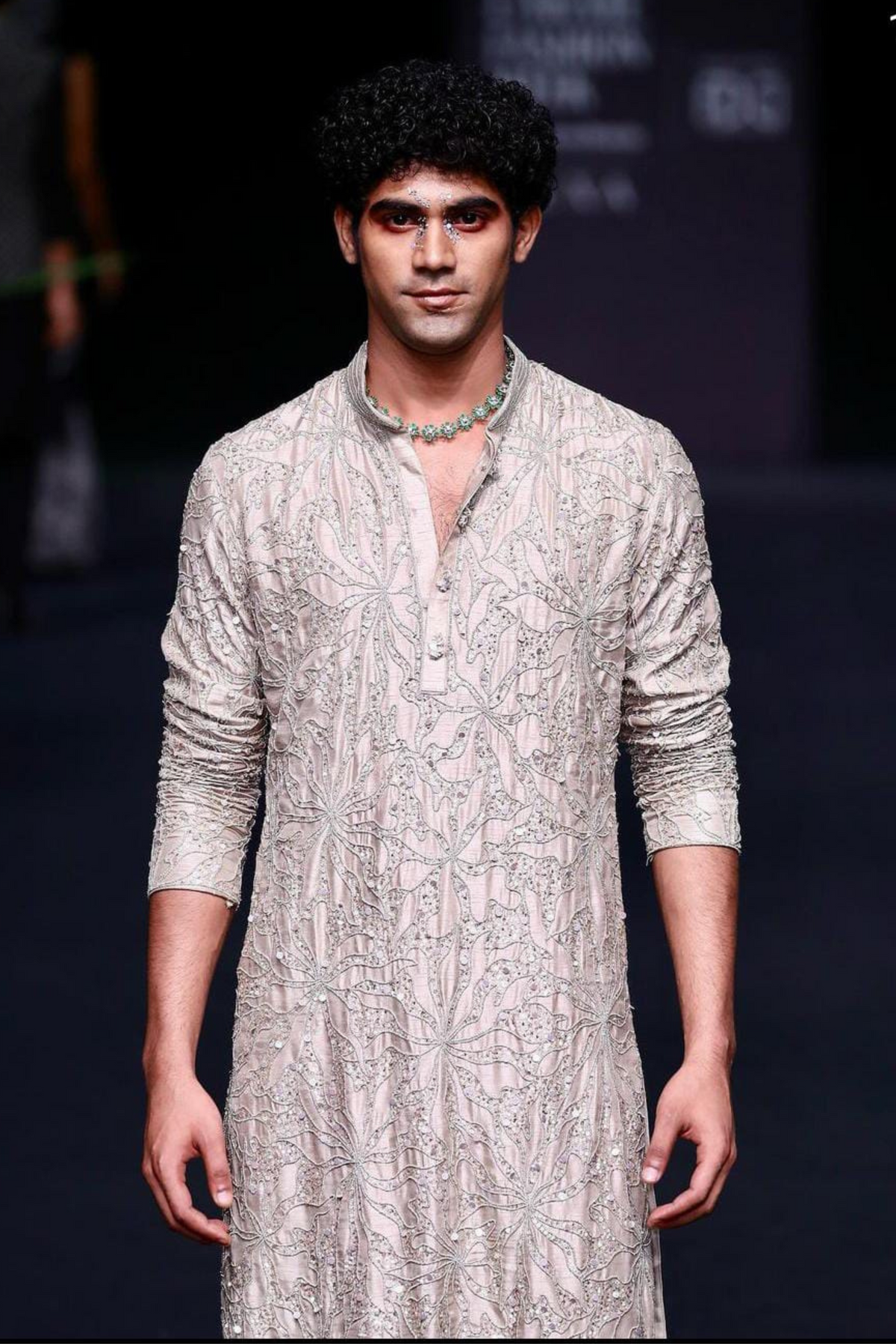 Videl Kurta Set in Champagne