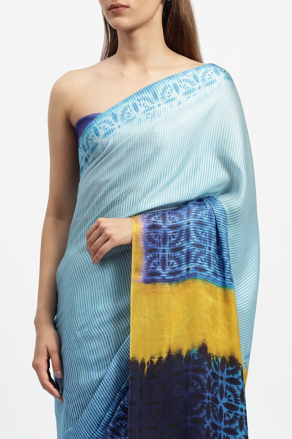 Baby Genius Printed Saree