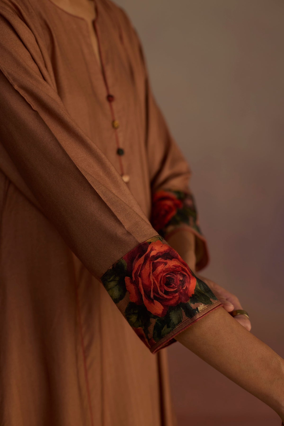 Cinnamon Brown Kurta