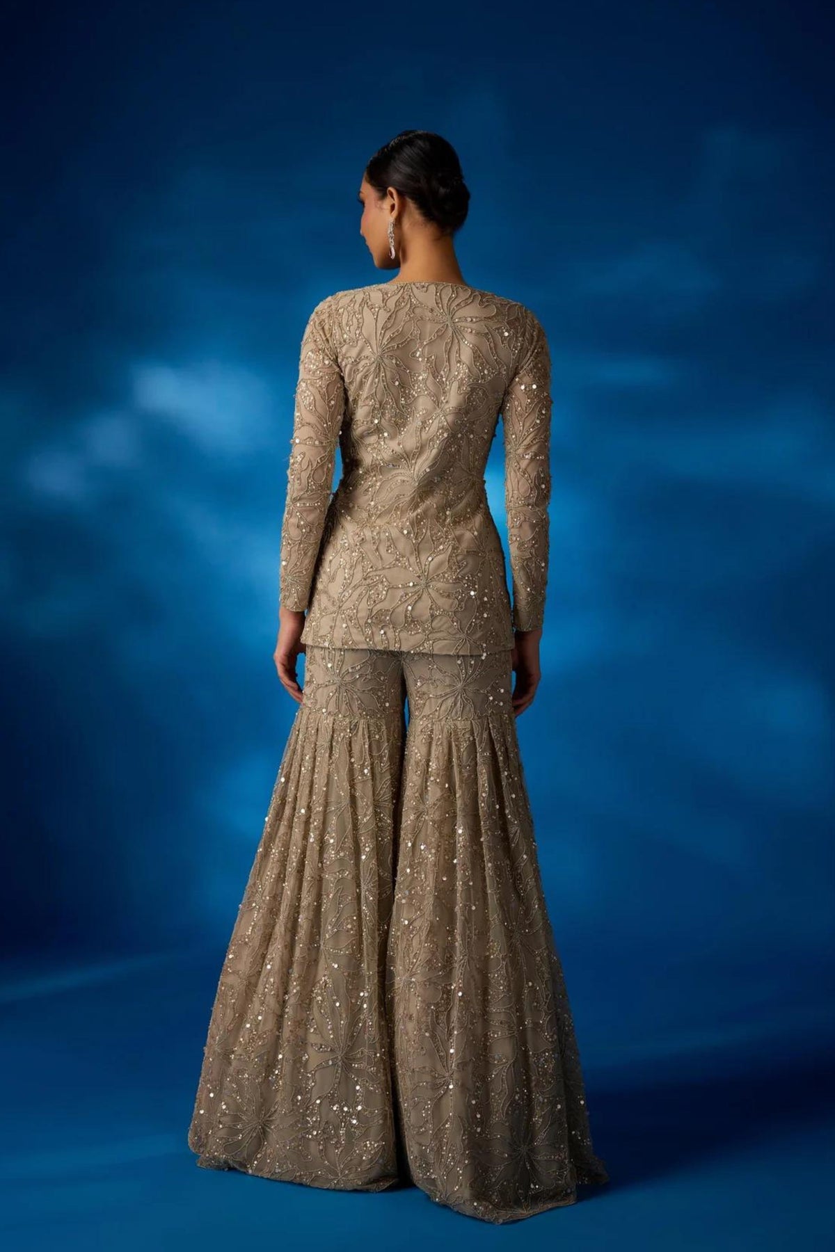Vanessa Sharara in Organza