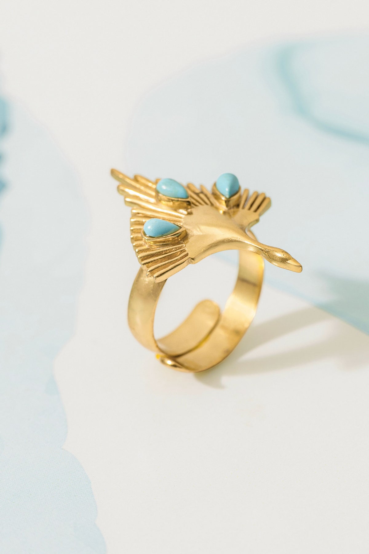 Eagle Turq Ring