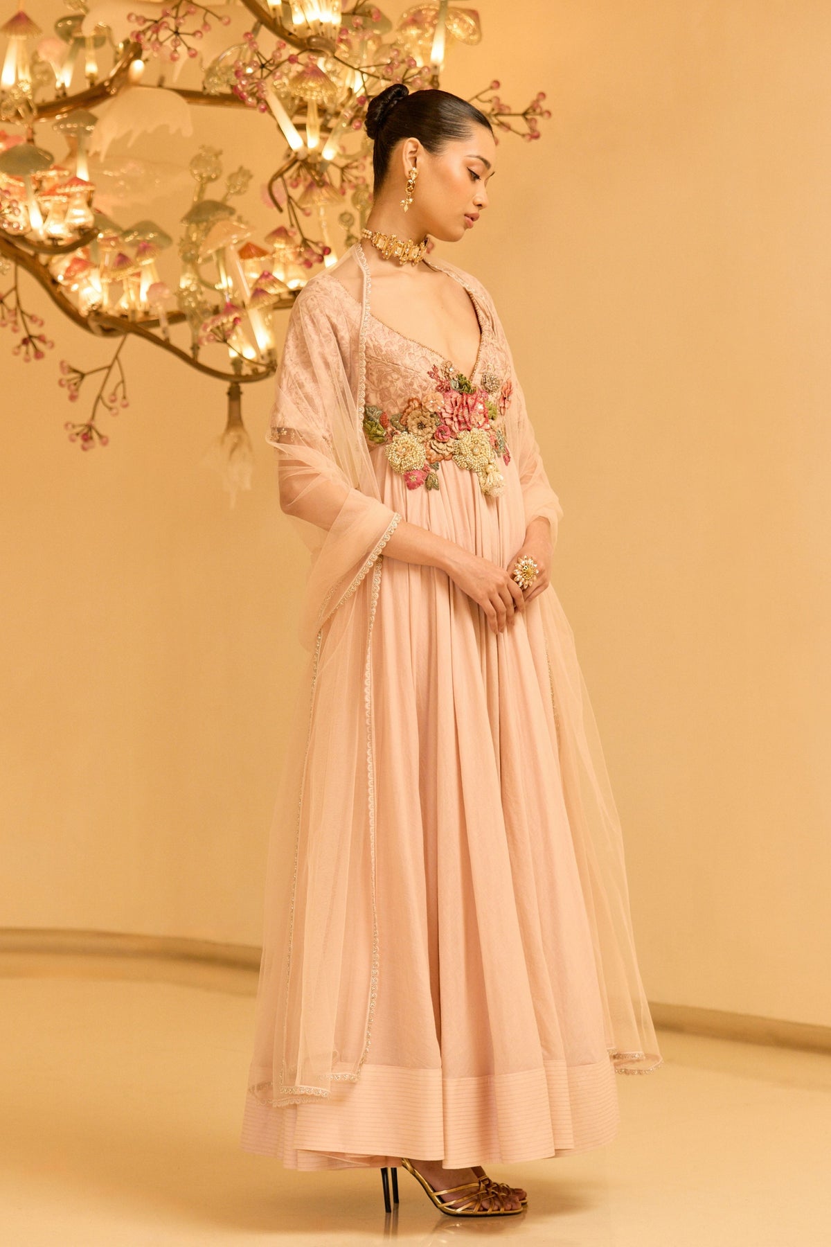 Ethereal Anarkali Set