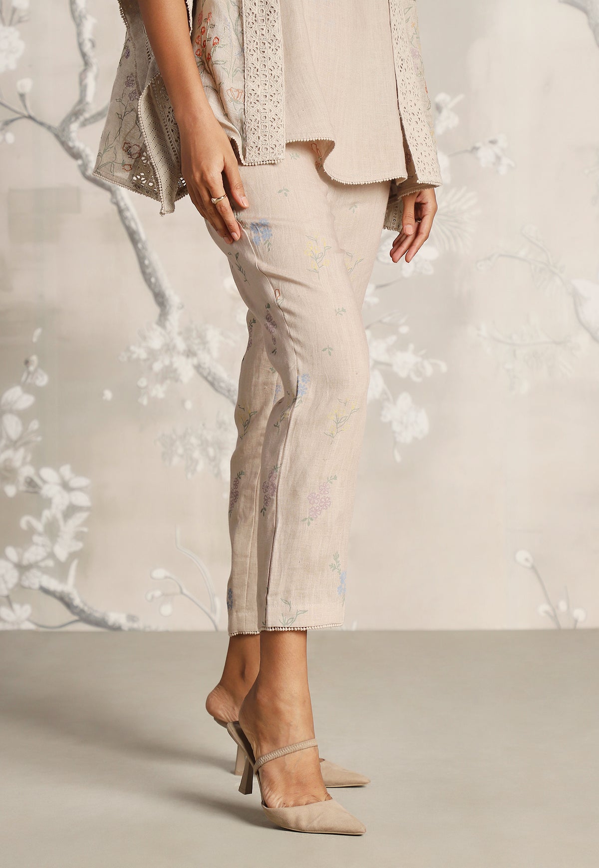 Sand Walk in the Clouds Short Kaftan Set