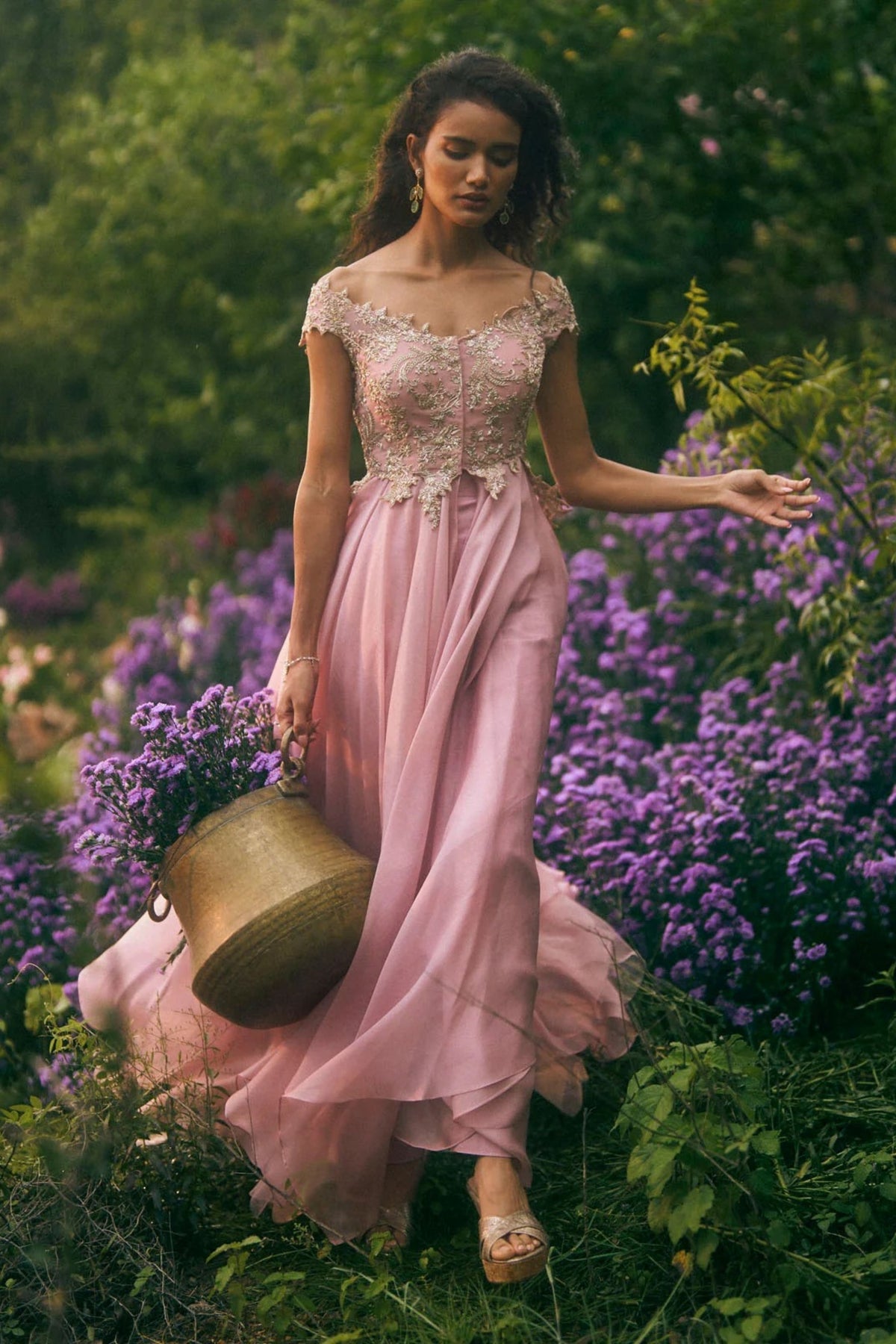 Ruby Gown Set