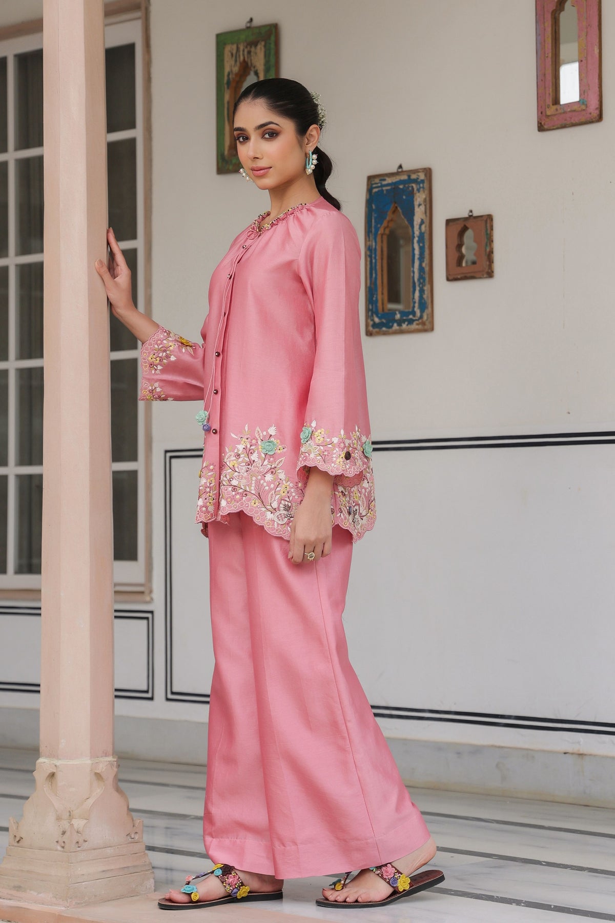 Gulzar Scallop Co-ord Set