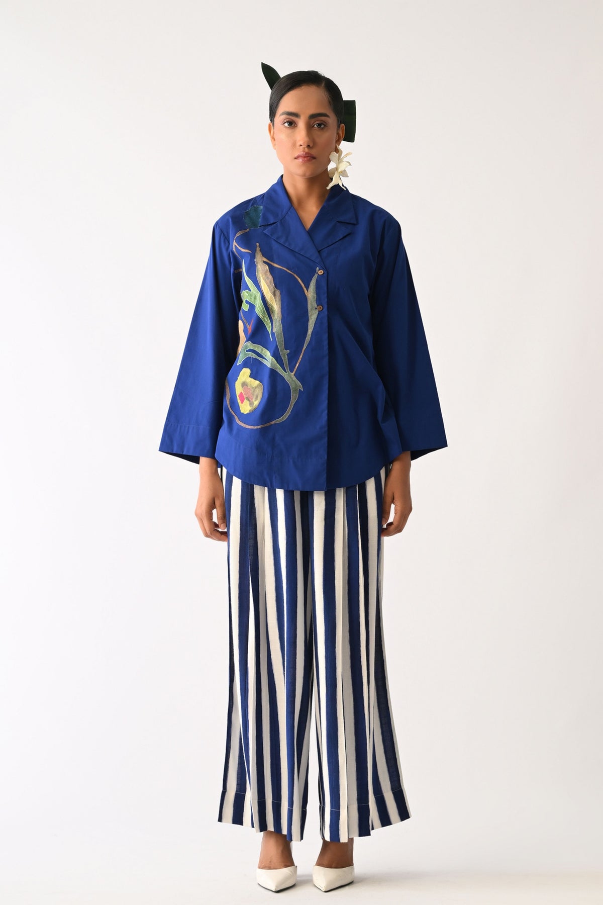 Botanica-Revolt Applique Shirt Set