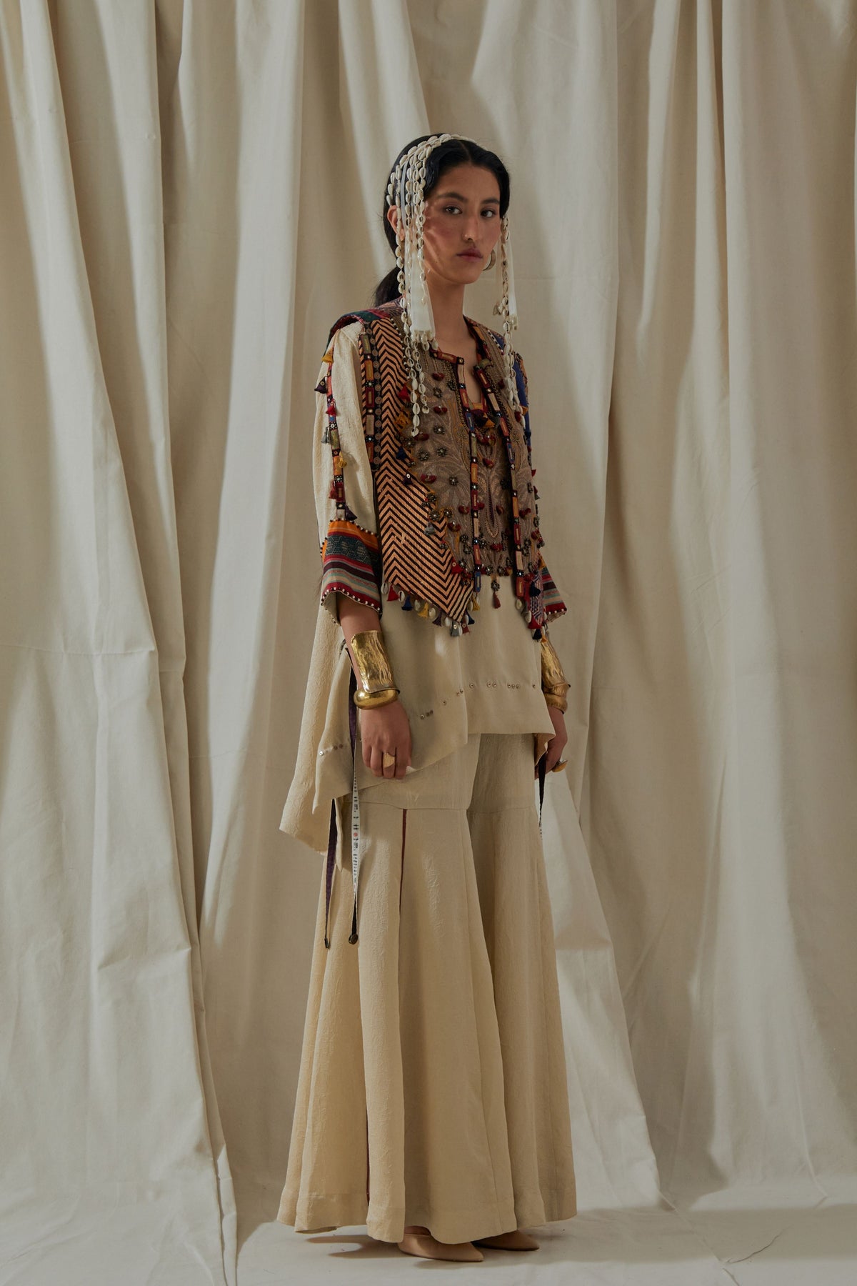 Zuri Gilet With Sharara