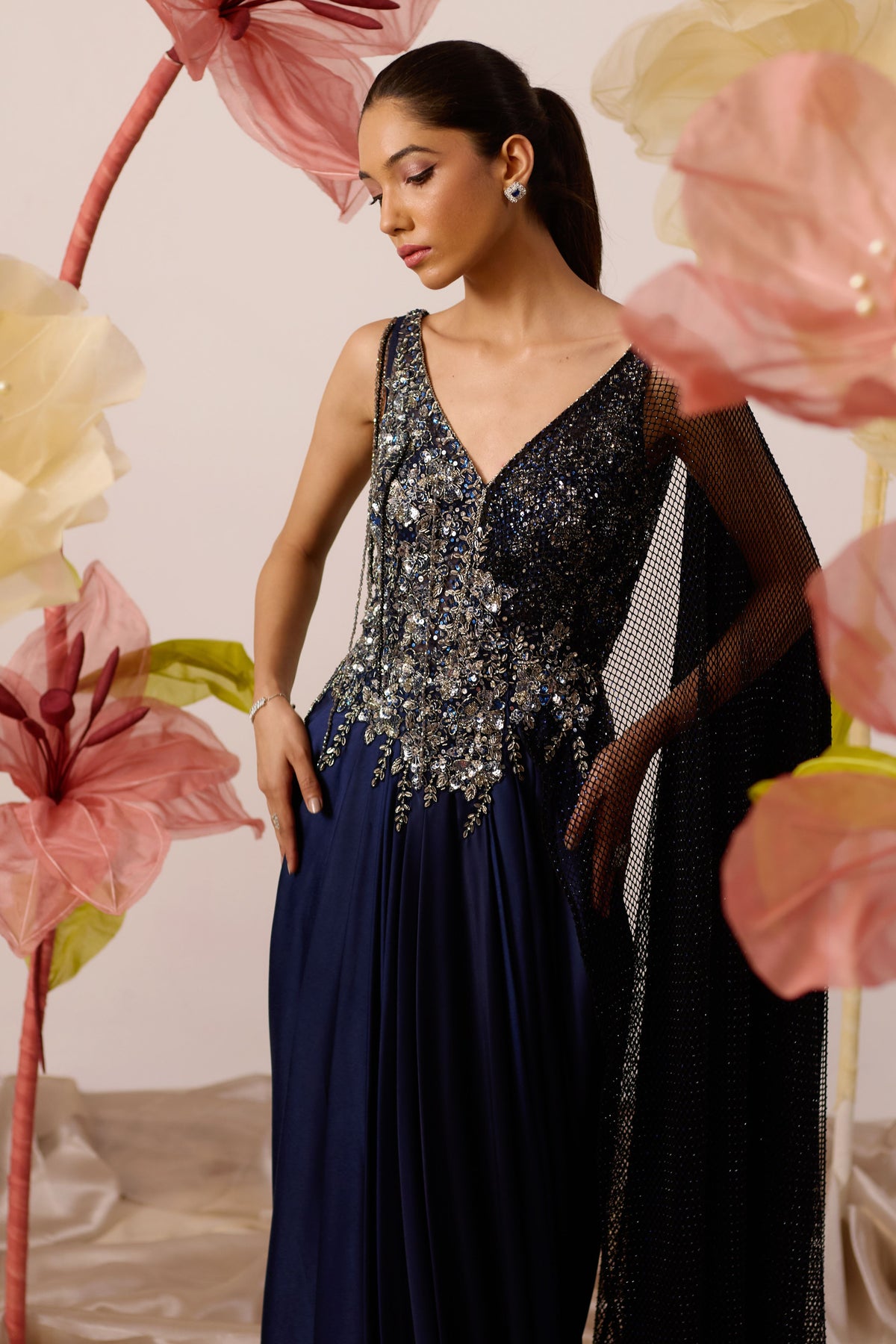 Clematis Gown