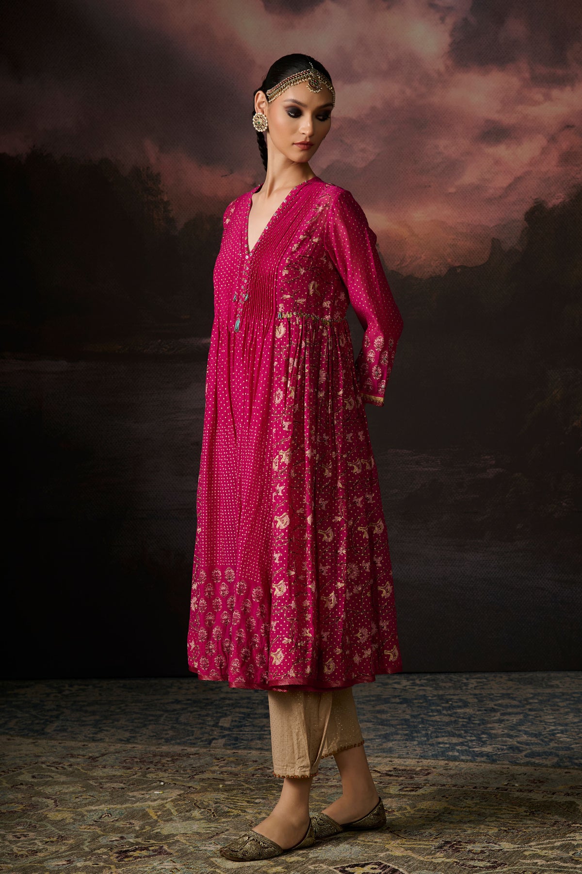 Zoya Anarkali Set