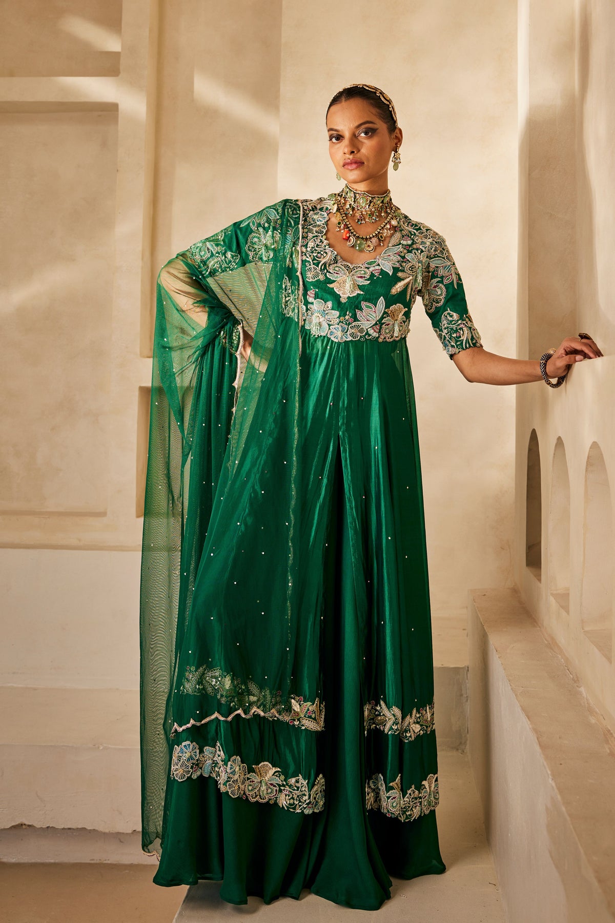 Mehra Anarkali Set
