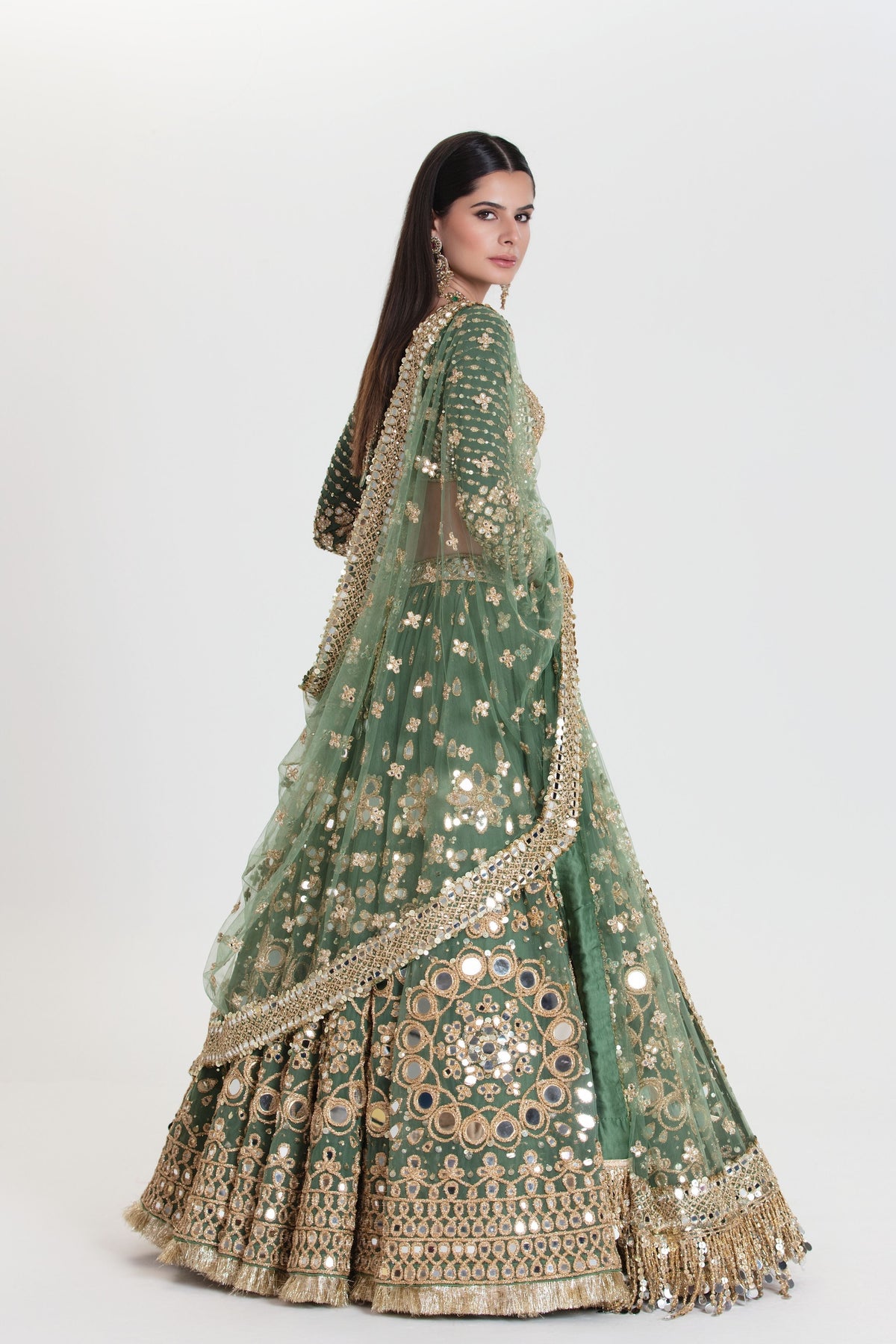 Panna Lehenga Set