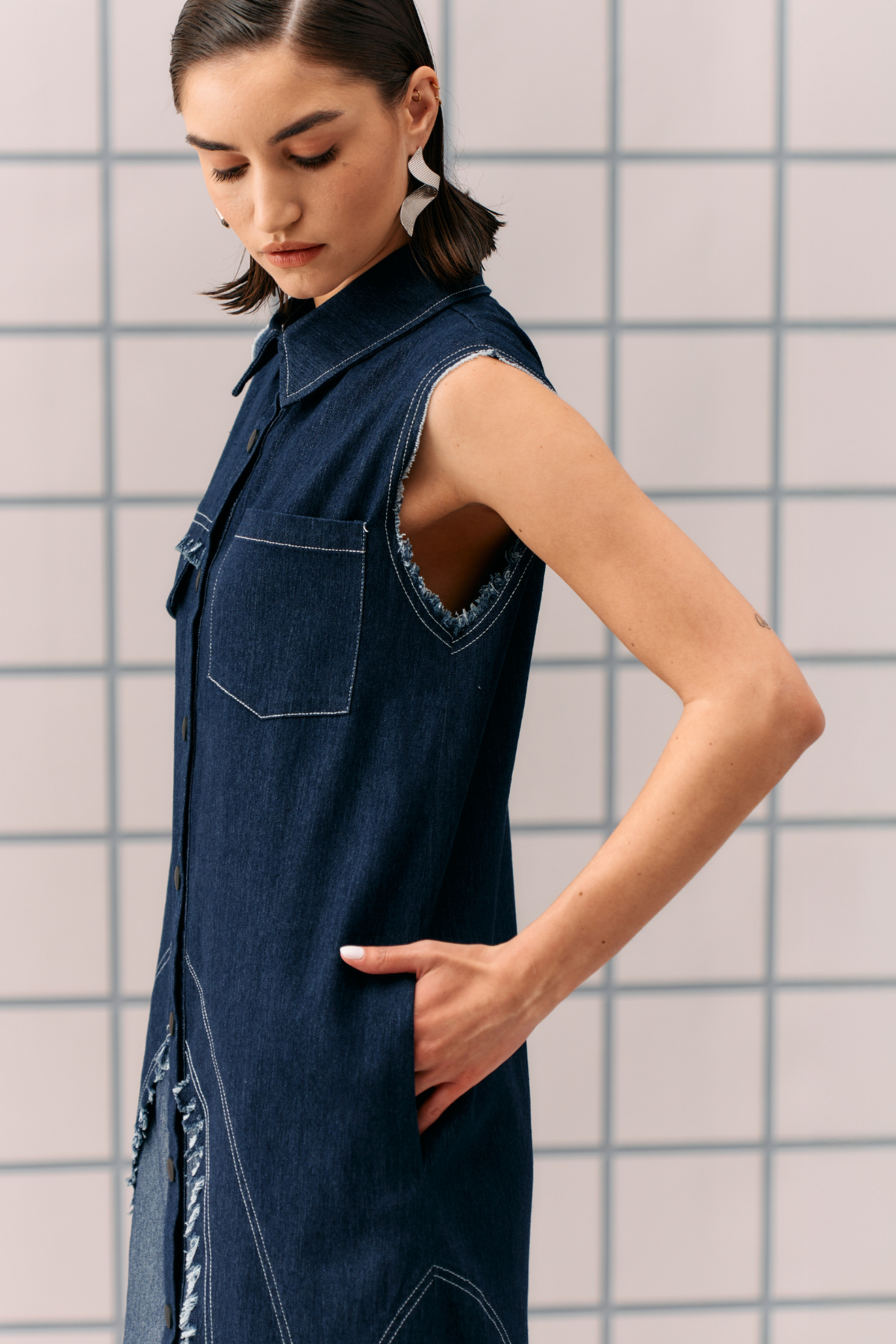 Blue Arella Dress