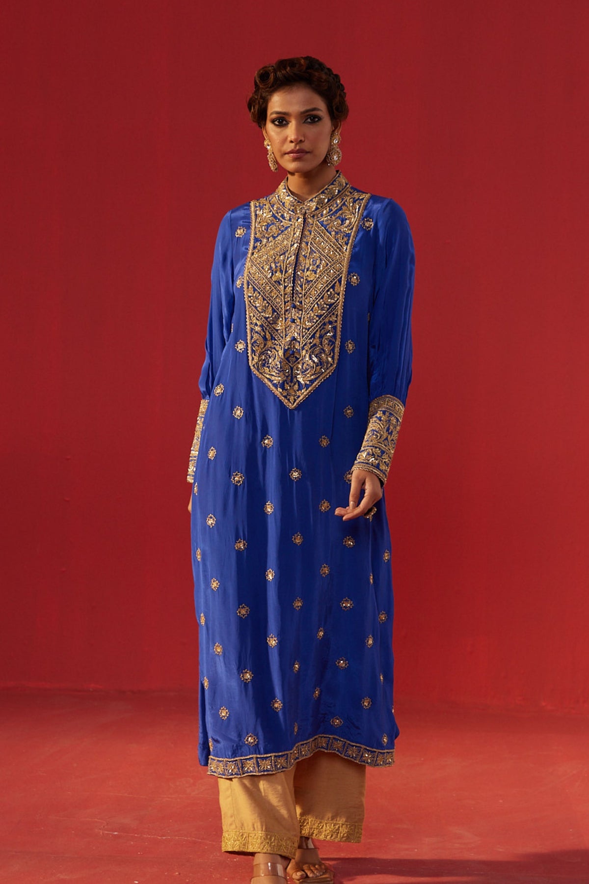 Royal Blue Kurta Set