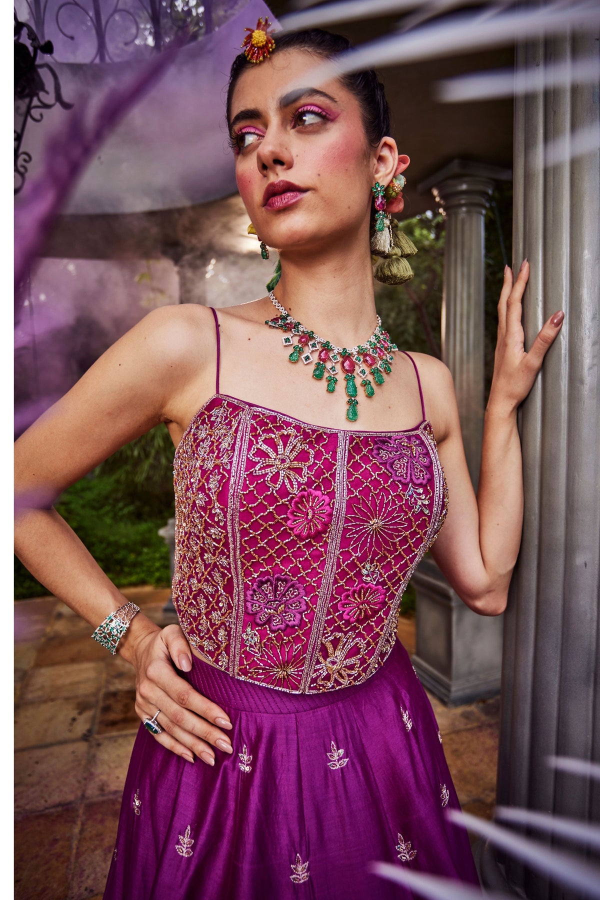 Husna Lehenga Set