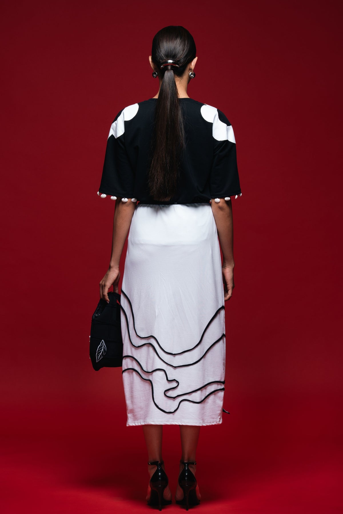 Monochrome Meadow Co-ord Set