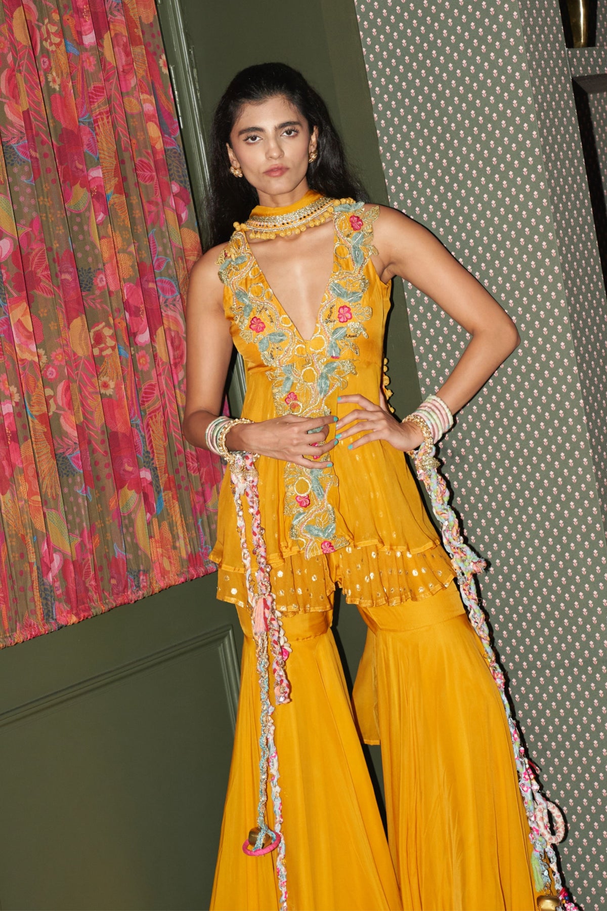 Marigold Merry Mingle Sharara Set