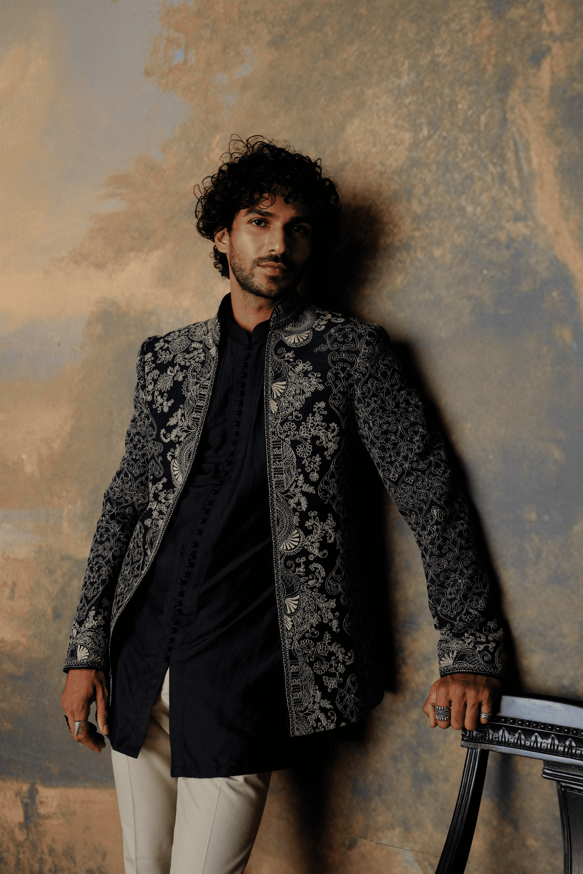 Short Open Jacket Set