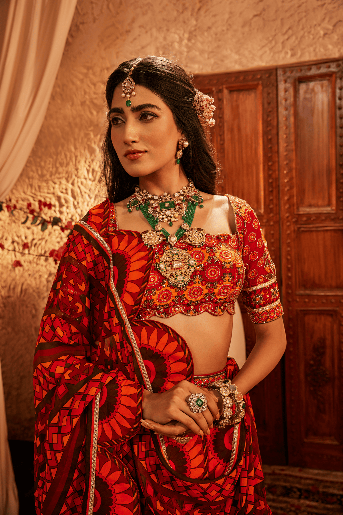 Leia Embroidered Lehenga Set