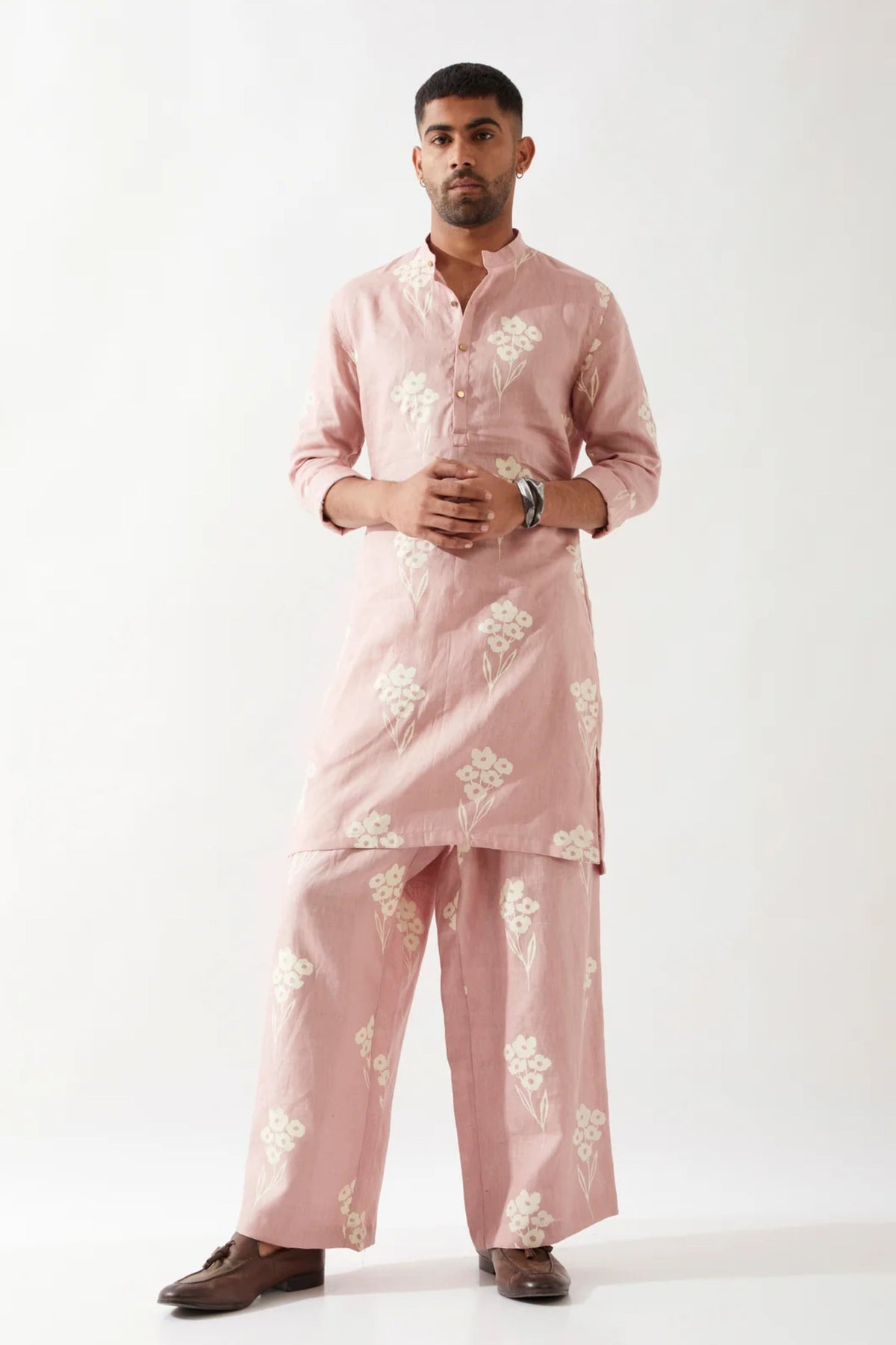 Zayn Farm Pink Kurta Set