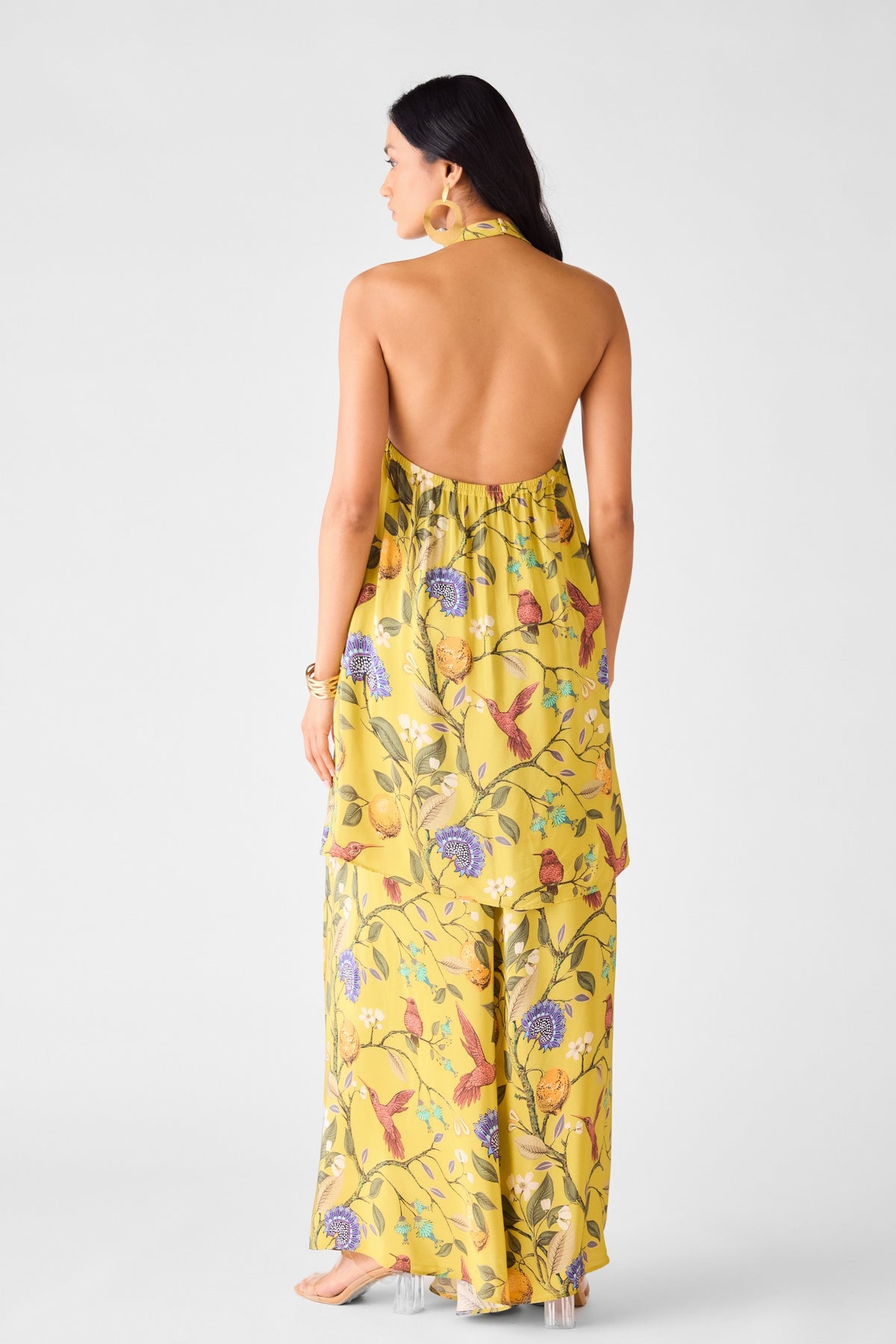 Halter Neck Sharara Set